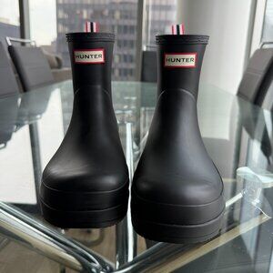 Black Hunter Boots - Men's PLAY™ Short Rain Boots | US Size 10